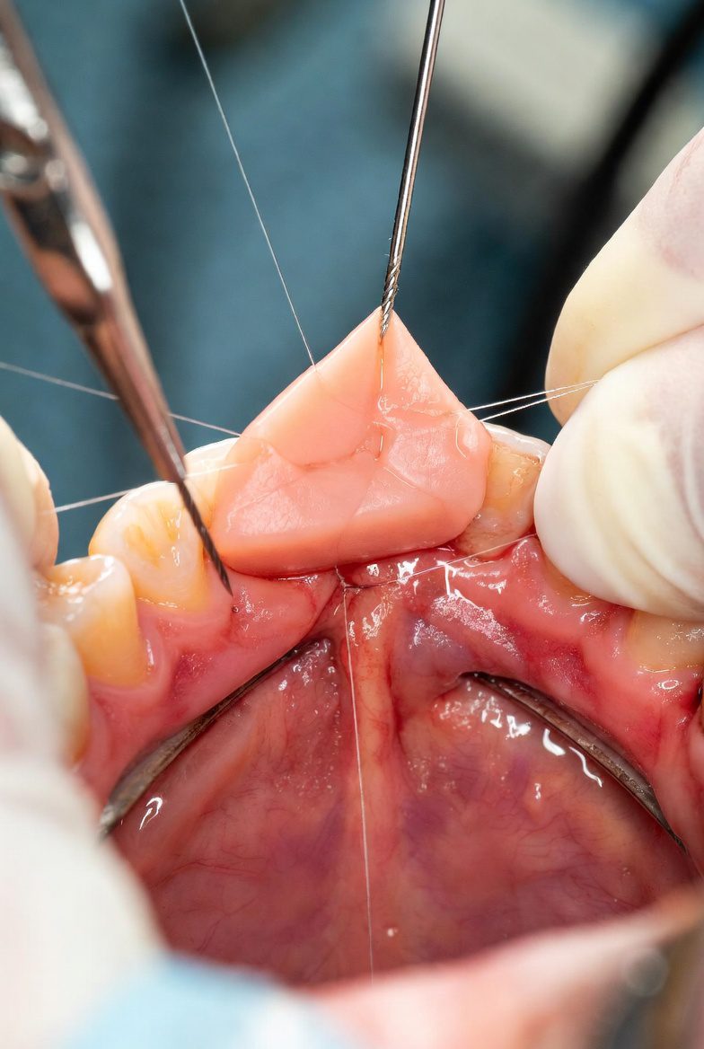 Gum Disease Treatment before and after at Shades Medical Center