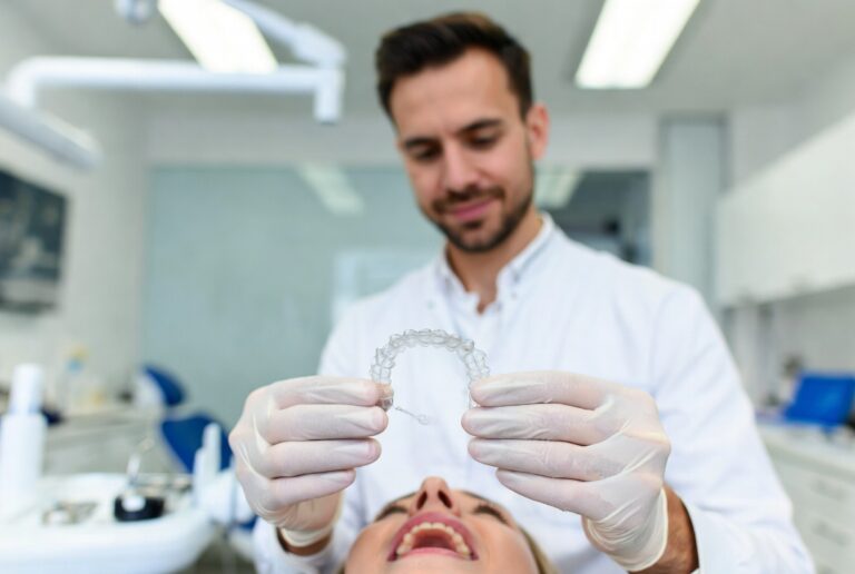 Invisalign clear aligners treatment at Shades Medical Center Business Bay Dubai