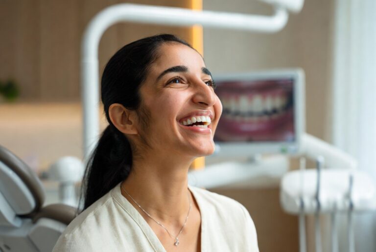 Quick cosmetic orthodontics, fast teeth alignment at Shades Medical Center Dubai